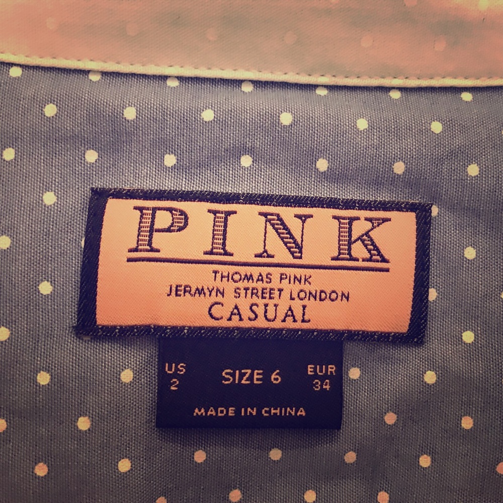 Thomas Pink London - woman’s dress shirt.